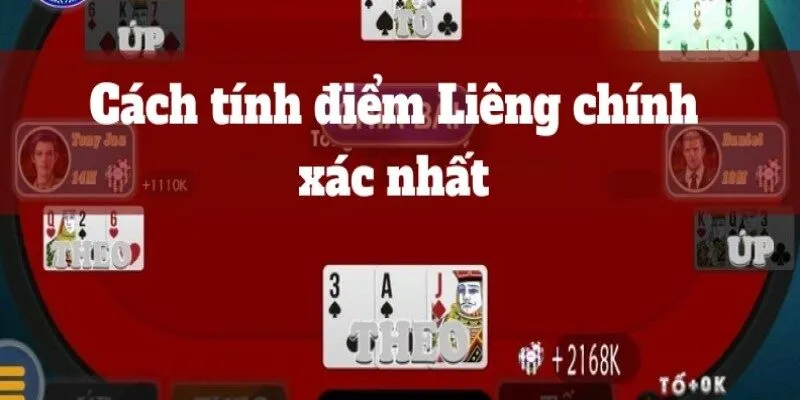 Cách tính điểm chuẩn xác trong game bài liêng Olybet