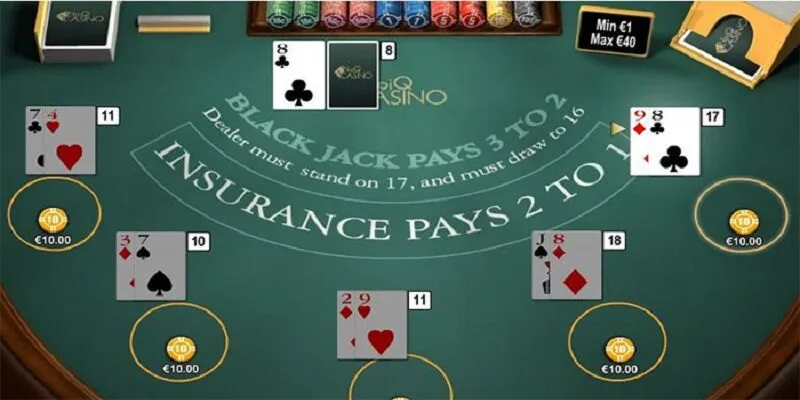 Hướng dẫn chơi game Blackjack online tại nhà cái Olybet