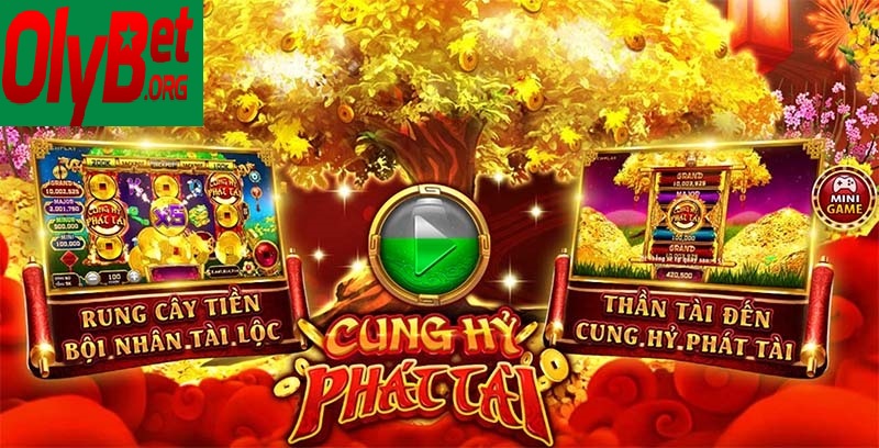 Nổ Hũ Cung Hỷ Phát Tài Trên Olybet Hấp Dẫn Năm 2025 2 Cung Hỷ Phát Tài là một trong những trò chơi Slots hấp dẫn tại cổng game Olybet