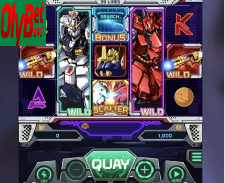Gundam Slot – Nổ hũ thưởng siêu hấp dẫn tại Olybet 2025 4 Thủ thuật chơi dễ trúng trong game Gundam Slot
